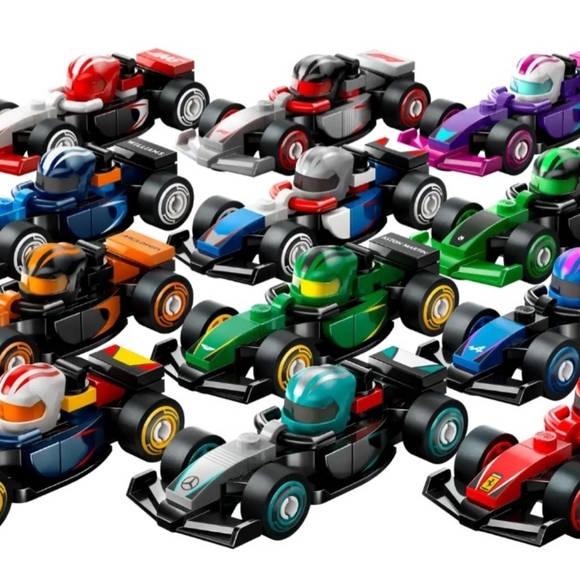 Lego Formula 1 Collectible Race Cars, Bundle of 6 - Picture 6 of 6